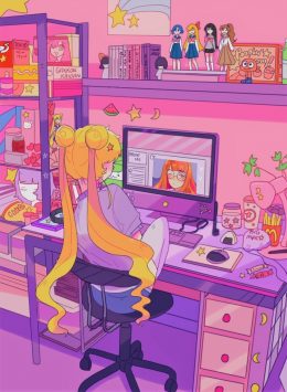Background Sailor Moon Aesthetic Wallpaper