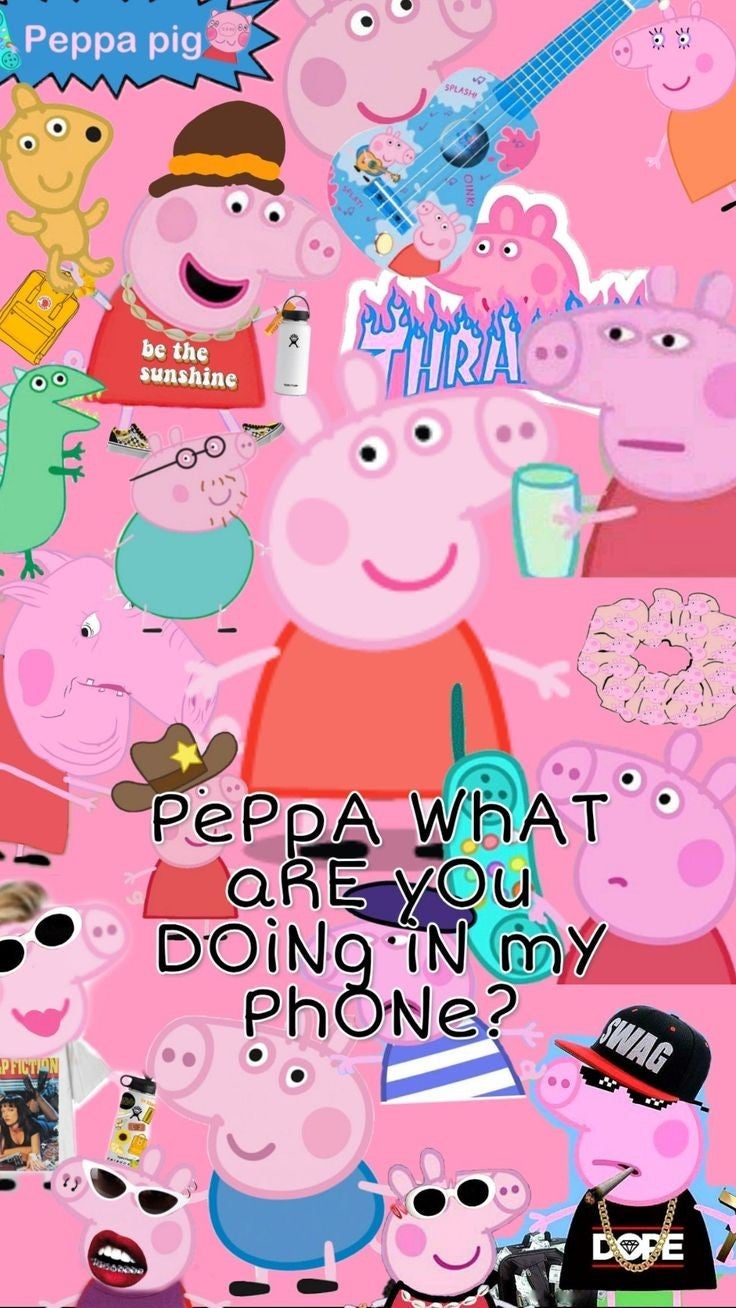 Peppa Pig House Wallpaper - VoBss