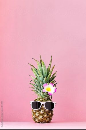 HD Pineapple Wallpaper