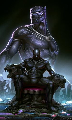 Background Black Panther Wallpaper