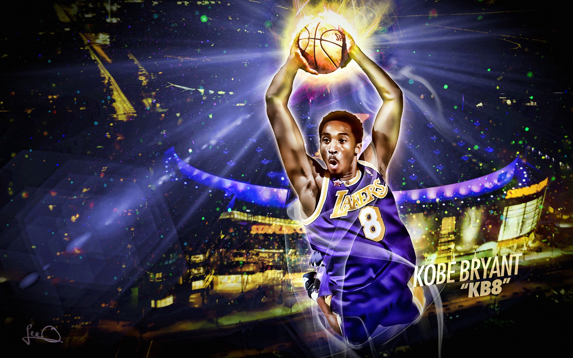 Kobe Bryant, Kobe Bryant Desktop Wallpaper, JM
