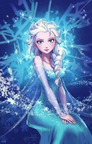 Background Elsa Wallpaper