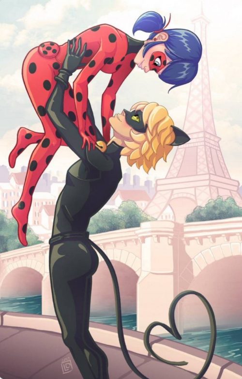 Background Ladybug And Cat Noir Wallpaper