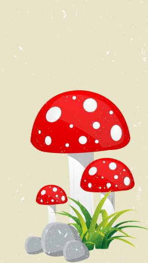 Backgraund Mushroom Wallpaper