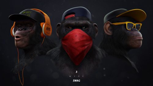 Desktop Monkey Wallpaper