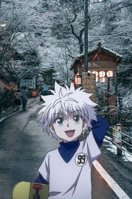 Background Killua Wallpaper