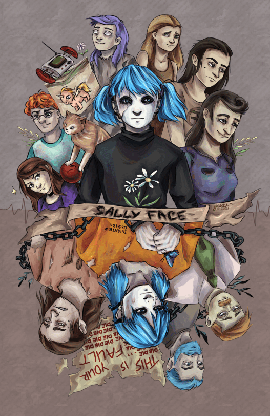 sally face wallpaper sally face wallpaper