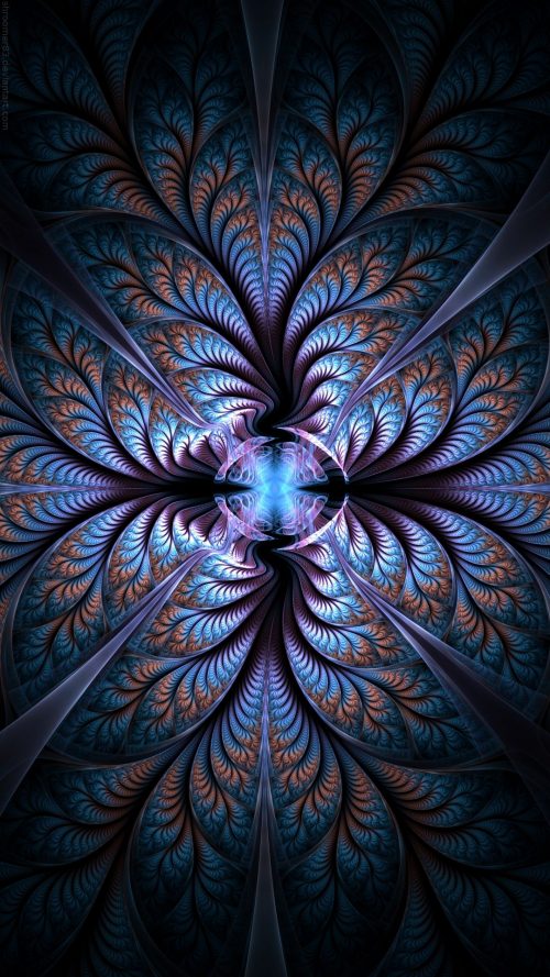 Background Fractal Art Wallpaper