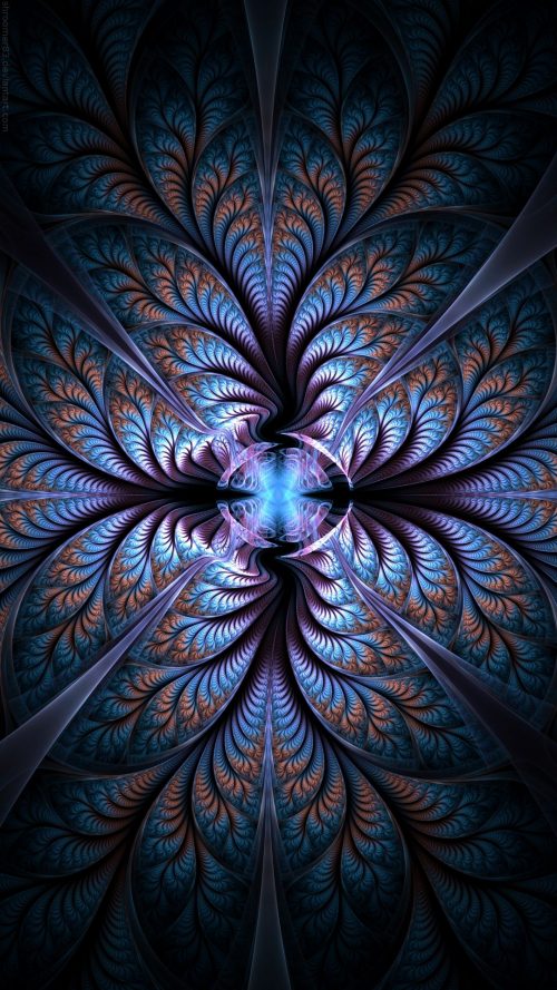 Background Fractal Art Wallpaper