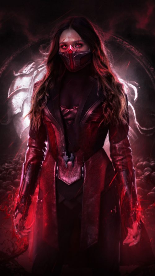 Background Scarlet Witch Wallpaper