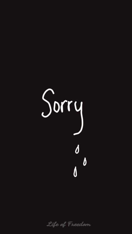 Sorry No  Today Wallpaper