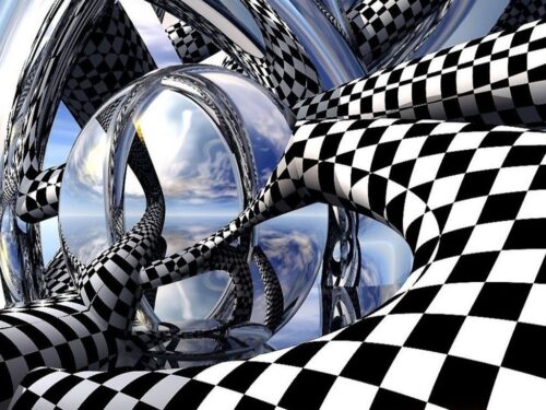 Desktop Art Illusion Wallpaper