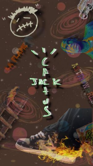 Background Cactus Jack Wallpaper