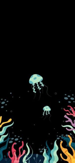 Jellyfish Field Wallpaper