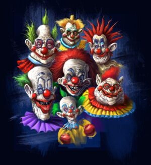 HD Scary Clown Wallpaper