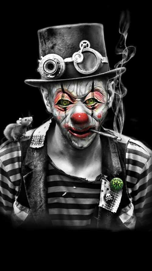 Scary Clown Wallpaper