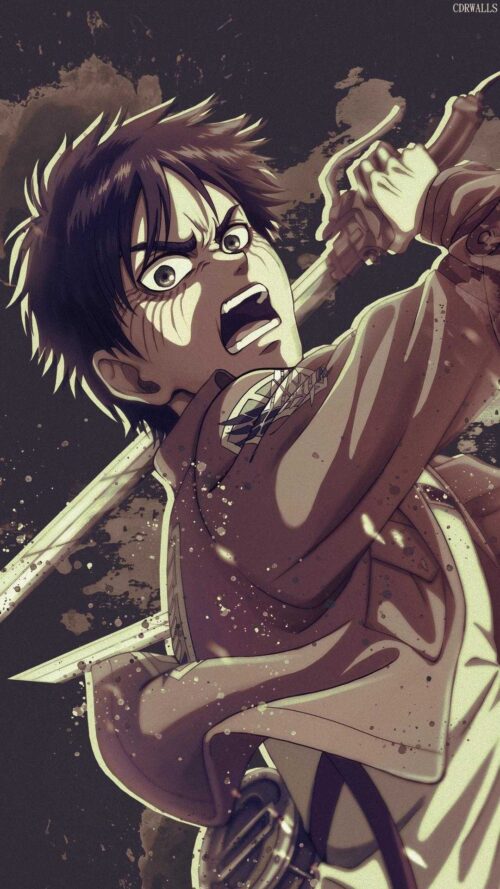 Background Eren Yeager Wallpaper