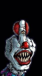 Background Scary Clown Wallpaper