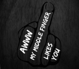 Middle Finger Wallpaper