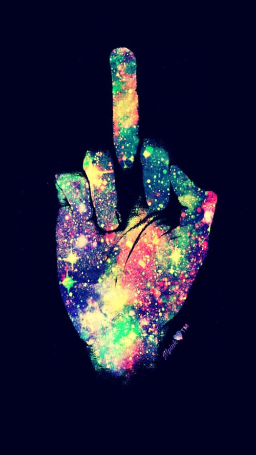 Middle Finger Wallpaper