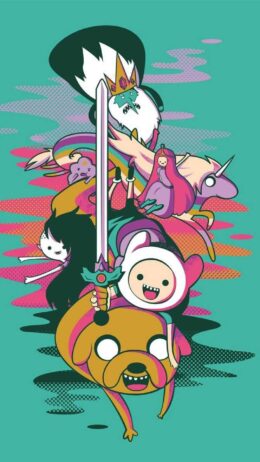 Adventure Time Naruto Wallpaper