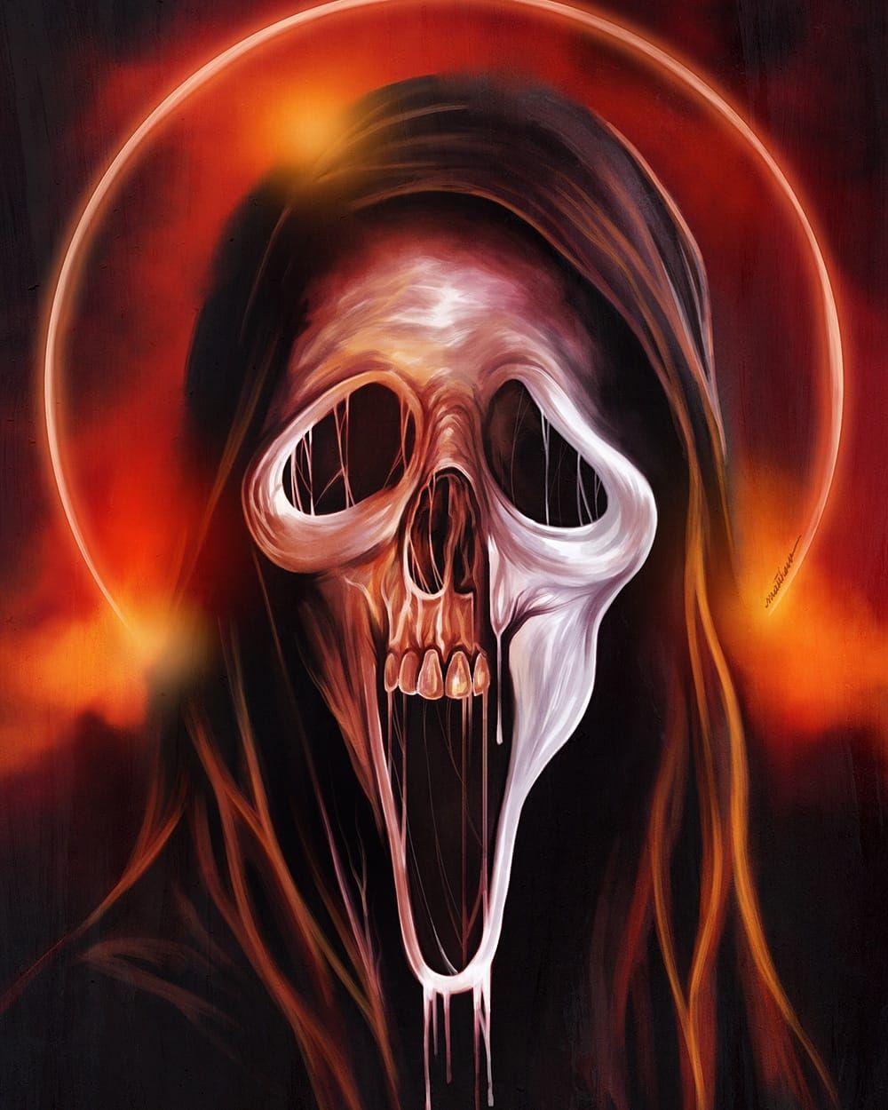 Ghost Face | Mask | Bad Ghost Wallpaper Download | MobCup