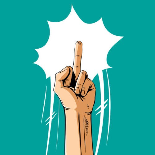 Middle Finger Wallpaper