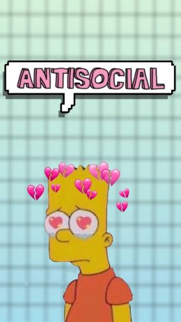 Antisocial Wallpaper