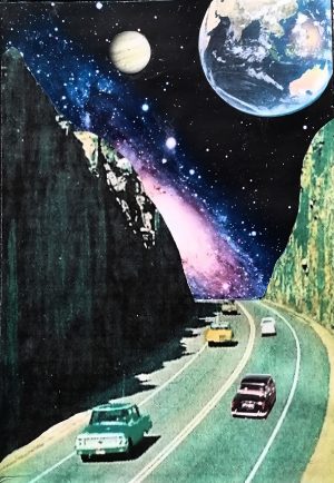 Space Highway Wallpaper