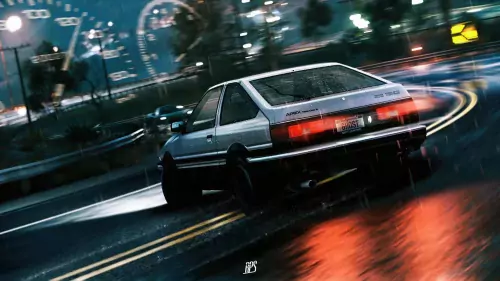 Desktop Initial D Wallpaper