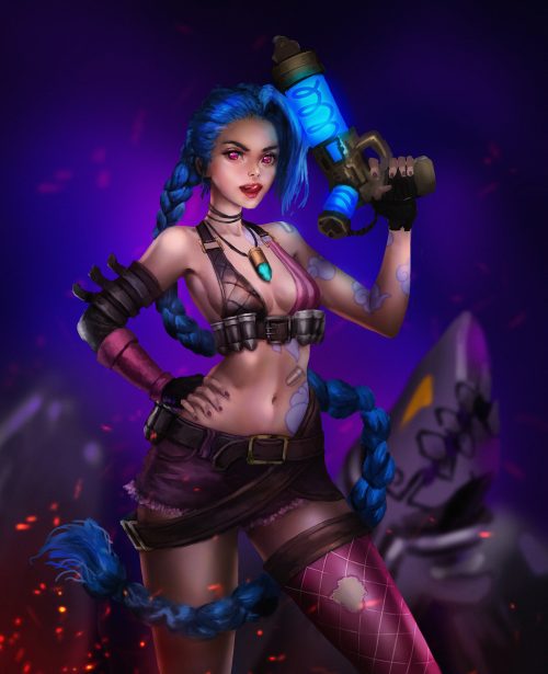 Jinx Arcane Wallpaper