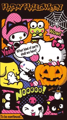 Hello Kitty Thanksgiving Wallpaper