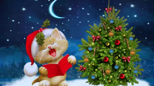 Desktop Hello Kitty Christmas Wallpaper