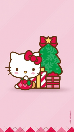 Hello Kitty Christmas Wallpaper