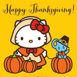 Hello Kitty Thanksgiving Wallpaper