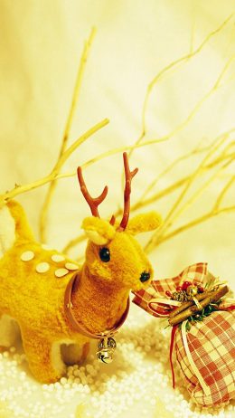 Deer Christmas Wallpaper