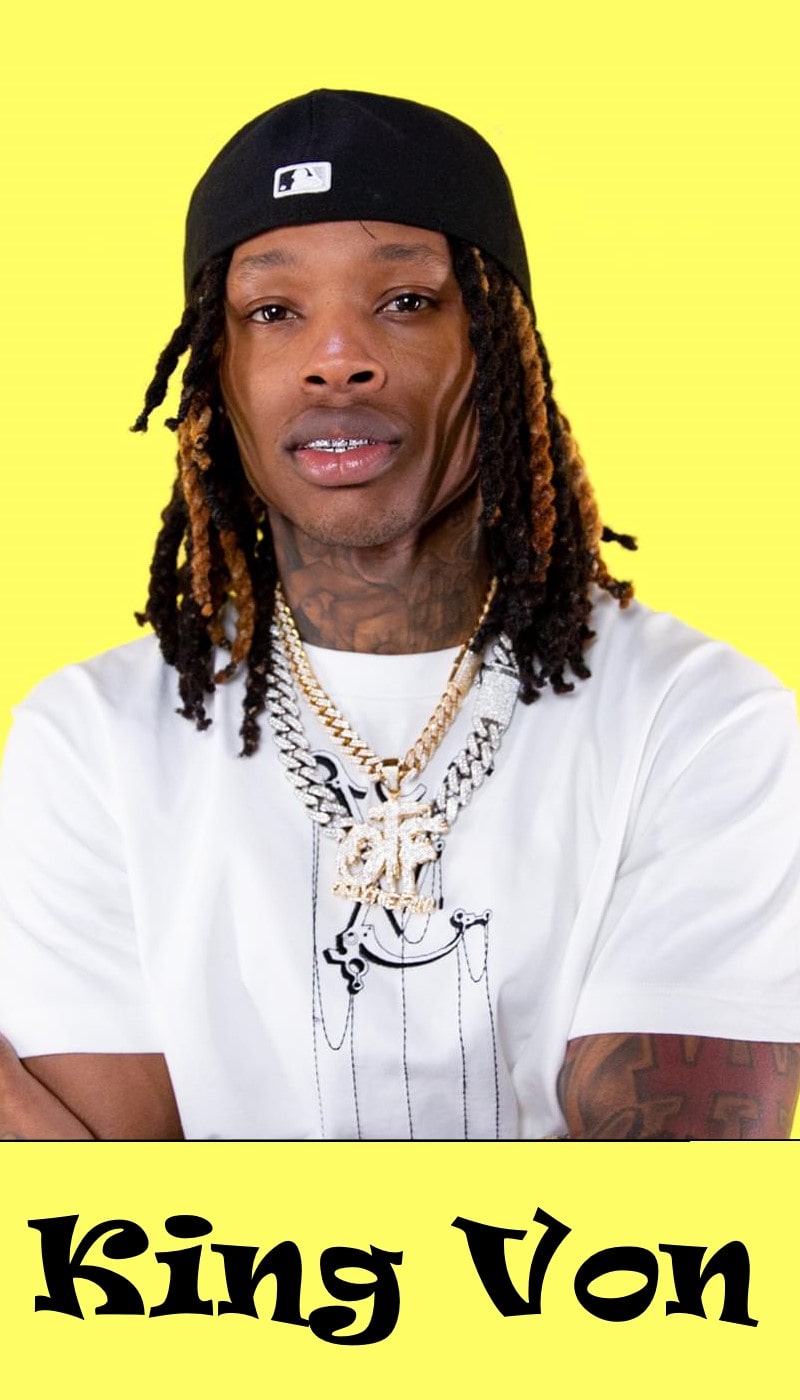 Download King Von American Rapper Wallpaper