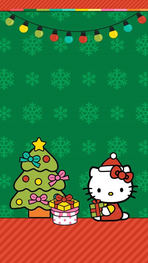 Hello Kitty Christmas Wallpaper