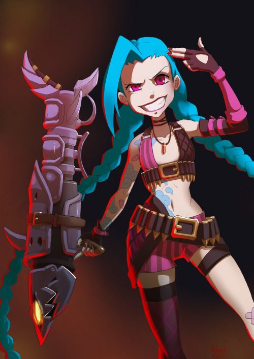 Jinx Arcane Wallpaper