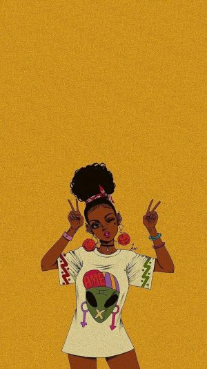 Black Girl Aesthetic Wallpaper