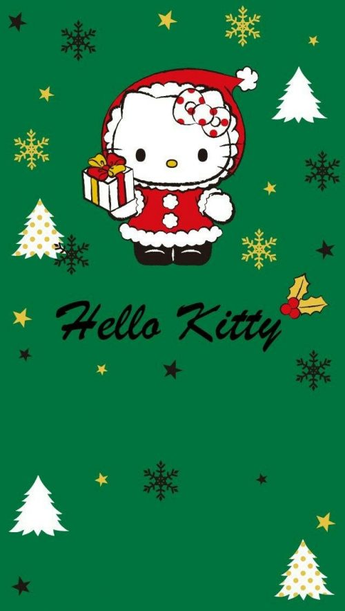 Hello Kitty Christmas Wallpaper