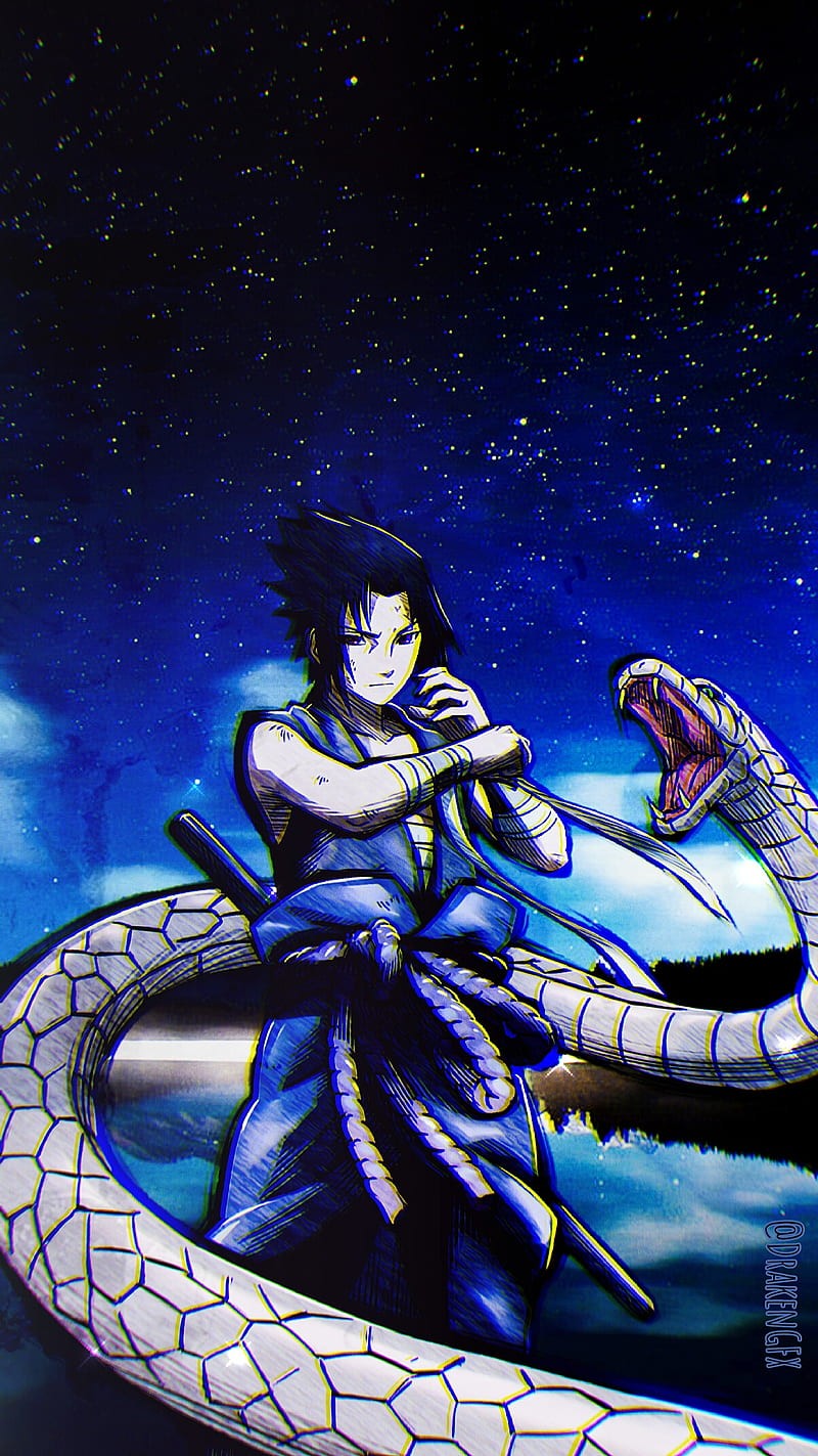 Naruto Sasuke Uchiha Blue Wallpapers - Sasuke Wallpaper iPhone