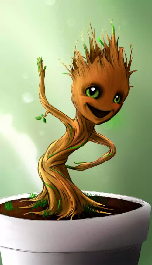 Baby Groot Wallpaper