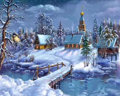 Winter Scenes Wallpaper