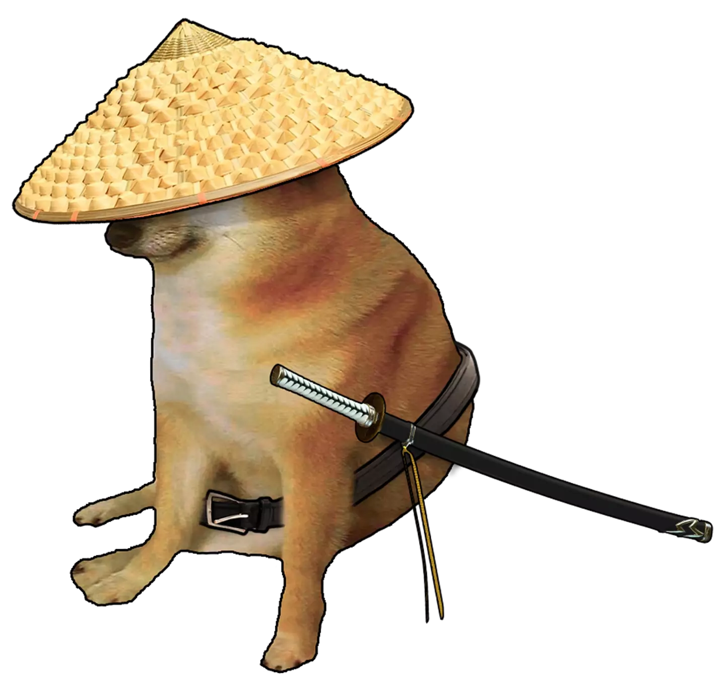 Samurai Doge Wallpaper