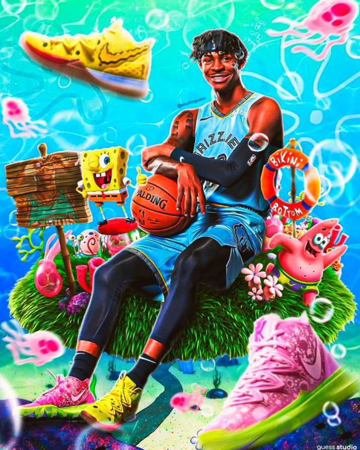 Ja Morant Wallpaper Enwallpaper