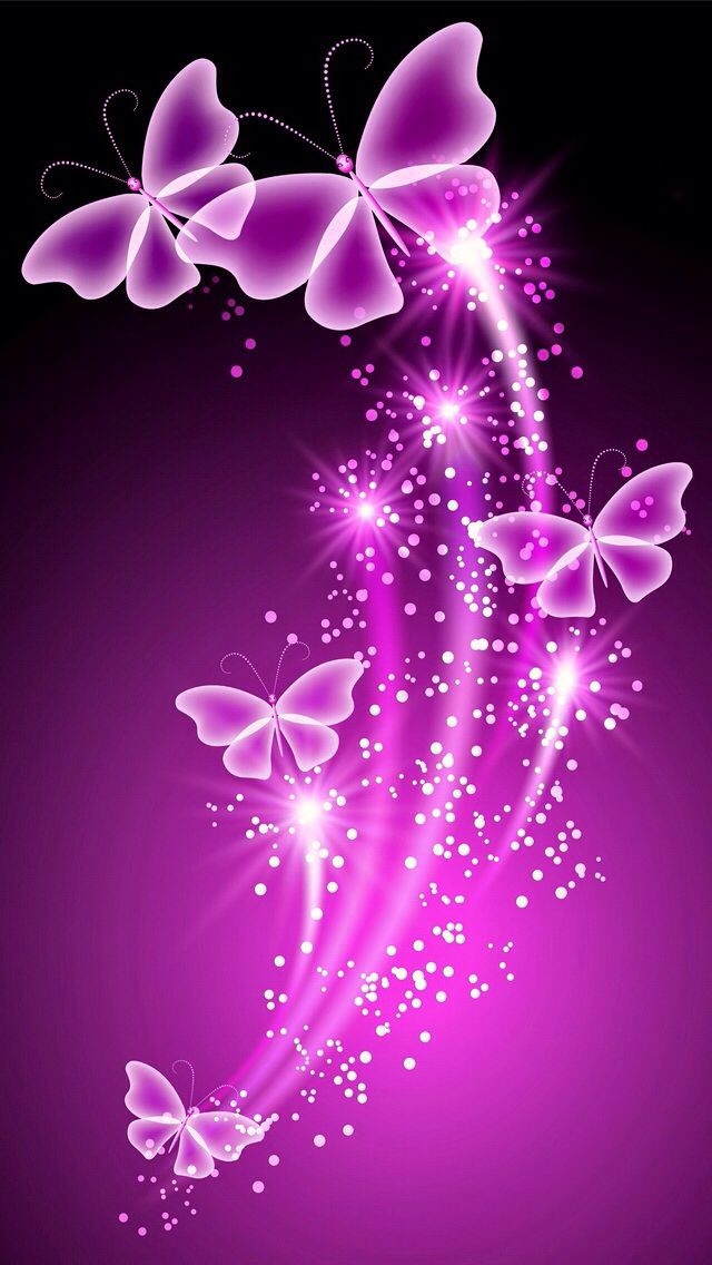 Pink Butterfly Wallpaper