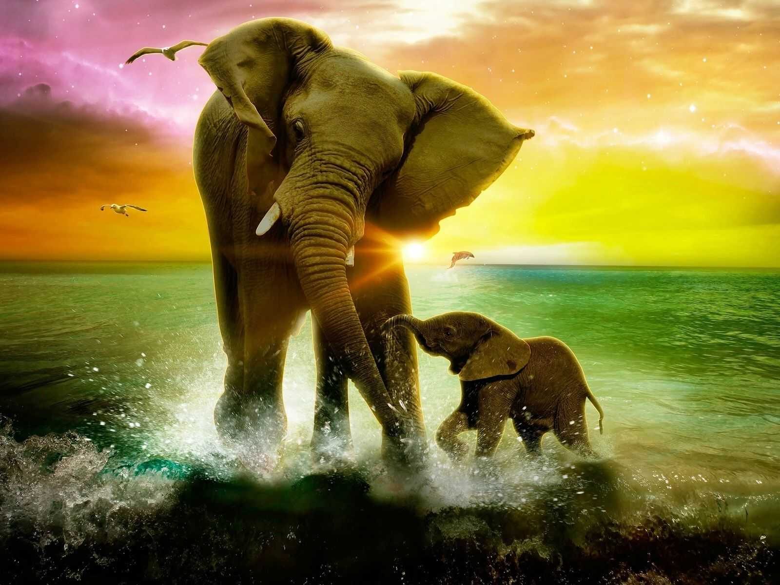 Elephant Wallpaper