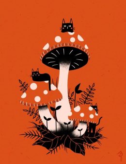 Mushroom Wallpaper