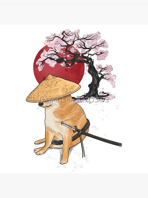 Samurai Doge Wallpaper